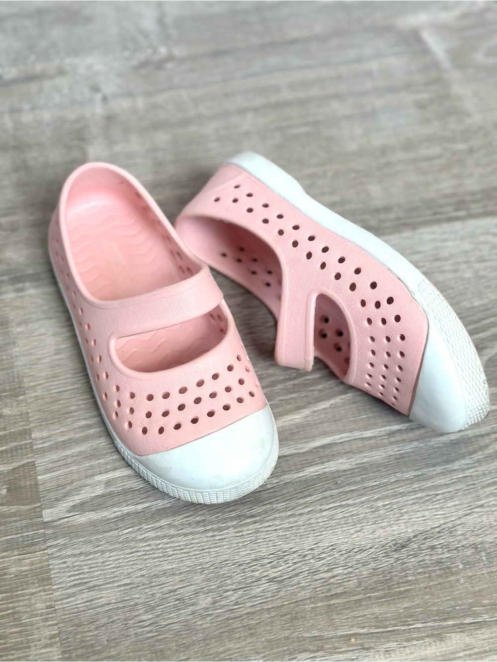 Old Navy Pink Water-Friendly Mary Jane Slip-On Shoes